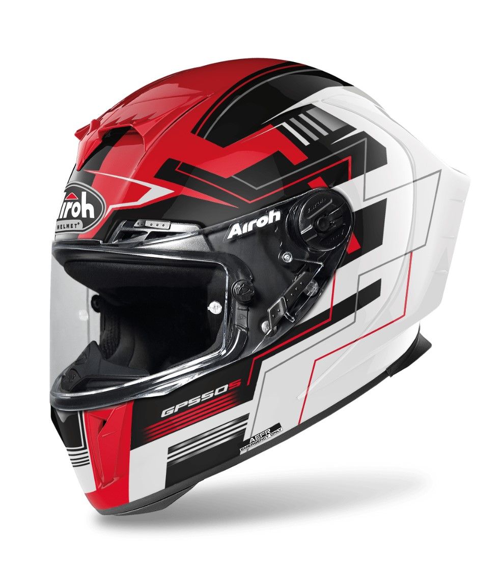 Airoh GP550S CHALLENGE Rojo Gloss a